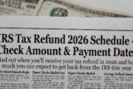 IRS Tax Refund 2026 Schedule – Check Amount & Payment Dates
